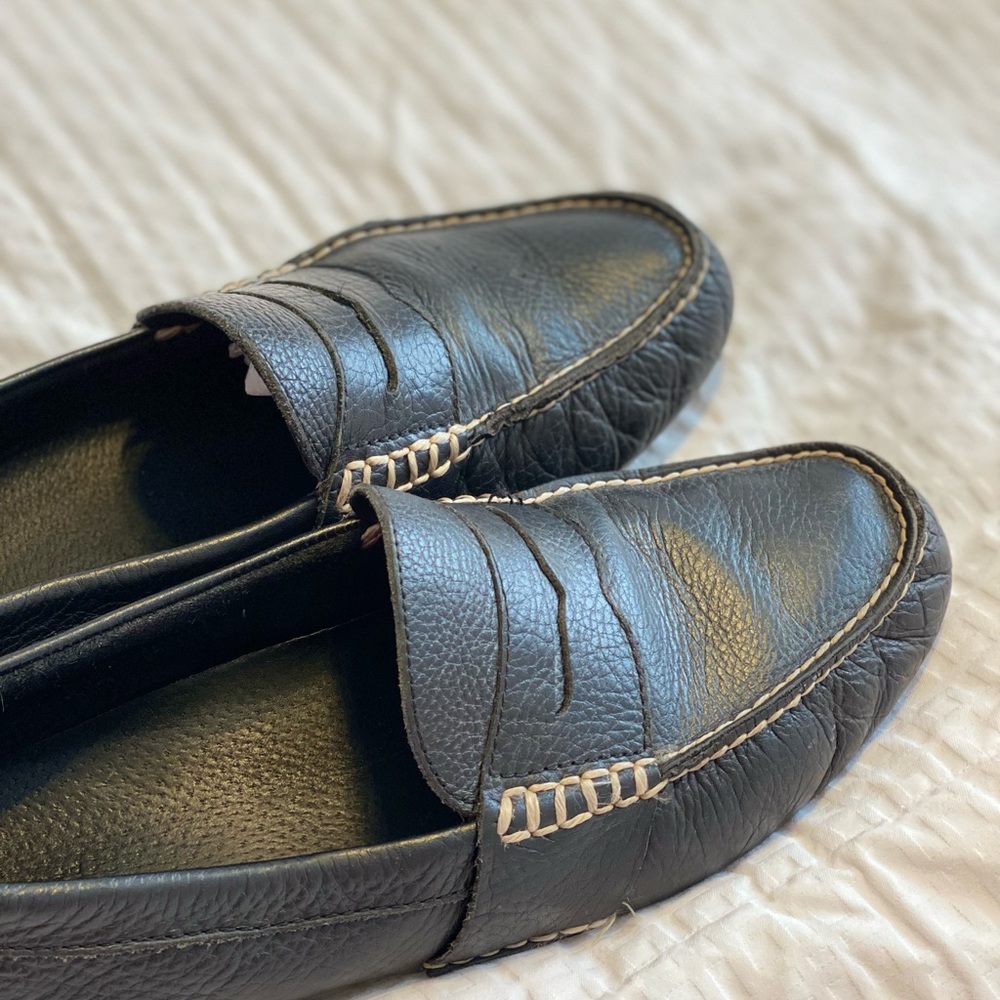 Ralph Lauren Black Loafers (size 10)